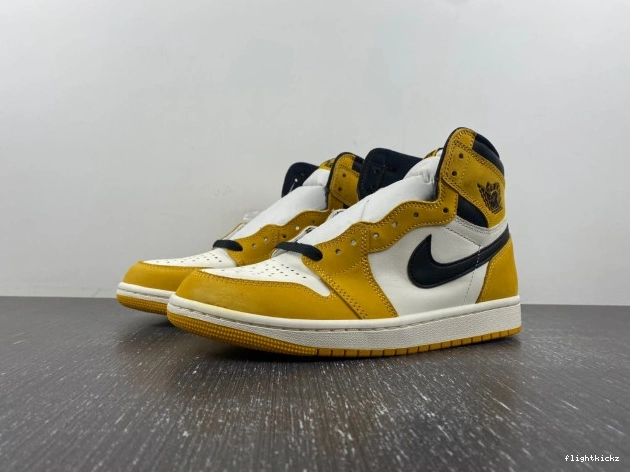 Yellow Jordan High 1 OG Ochre Air DZ5485-701 0814